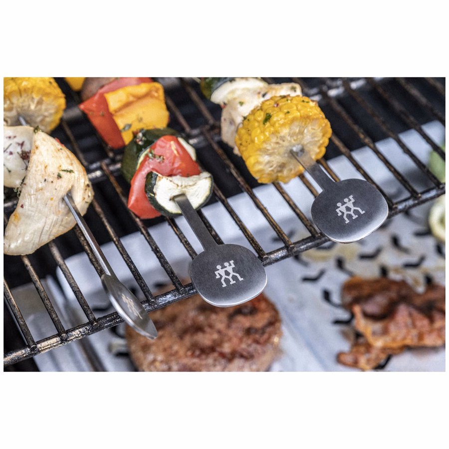 Skewer set, 5-pc, stainless steel