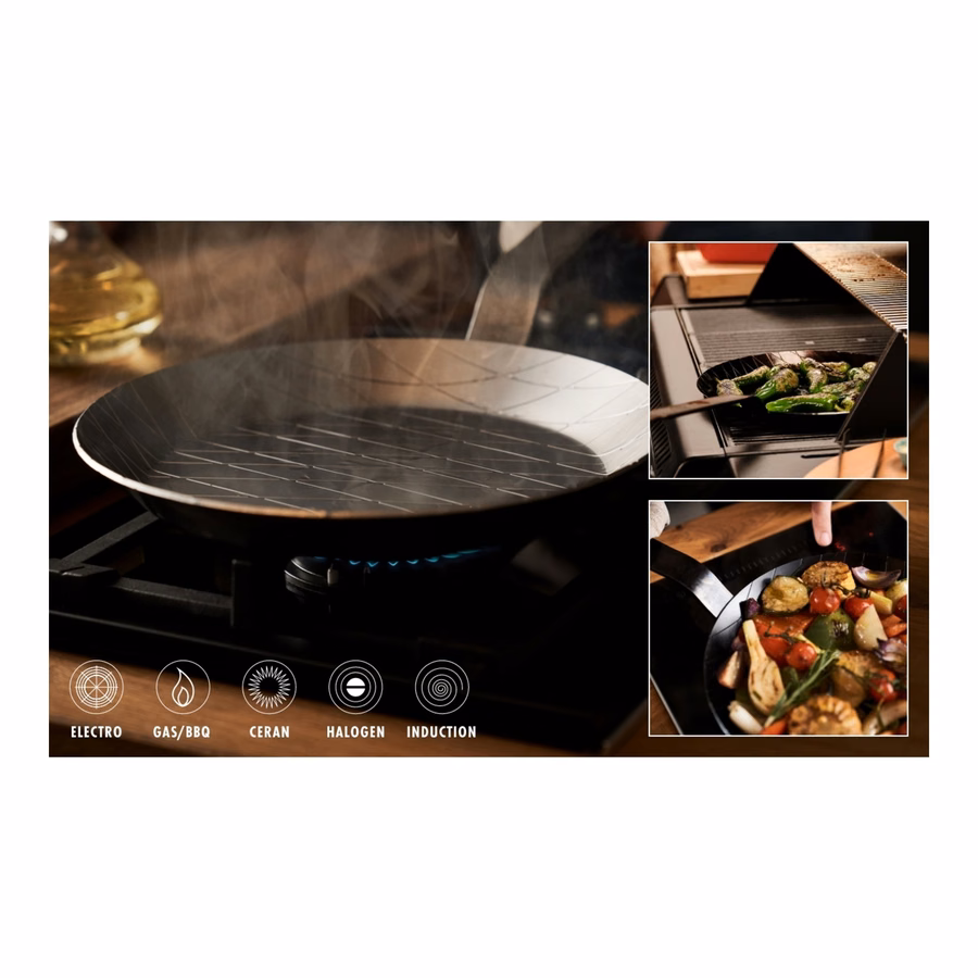 11-inch, Carbon Steel, Frying Pan