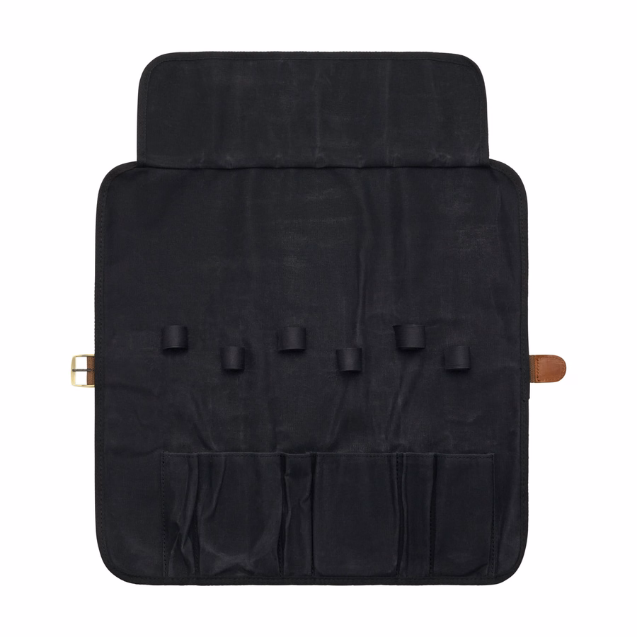 Chefs Tool Storage Wrap - Brown Canvas