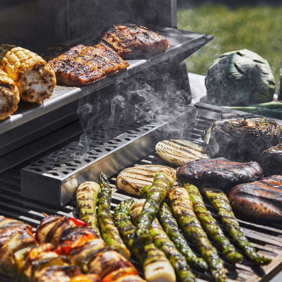 Grill Smoker Box, 18/10 Stainless Steel
