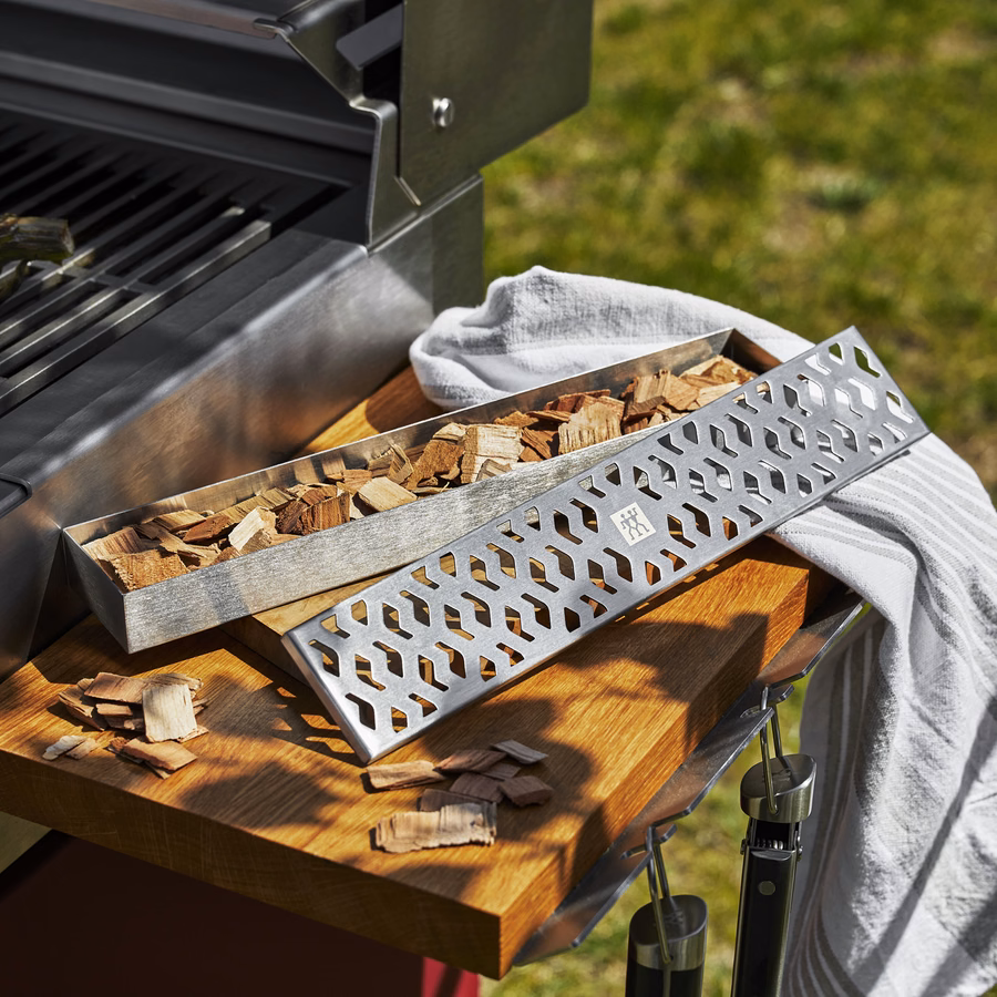 Grill Smoker Box, 18/10 Stainless Steel