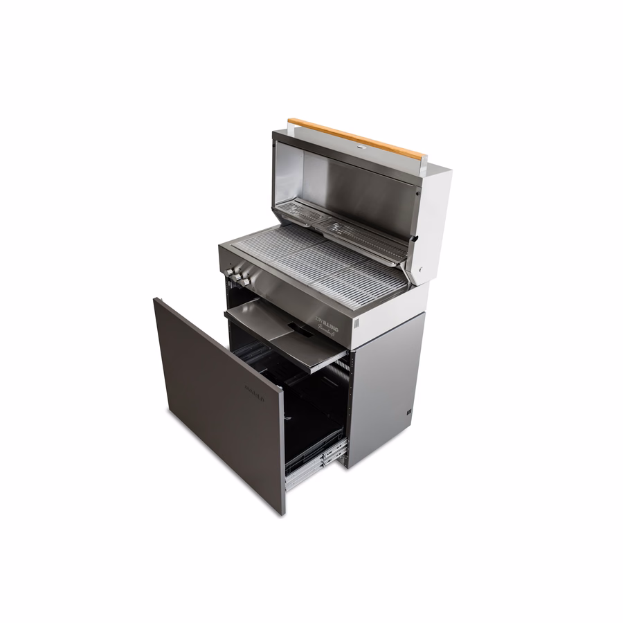 Propane gas grill, Deep Umbra