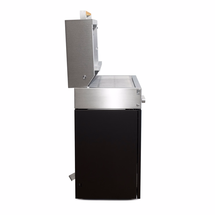 Propane gas grill, Matte Black