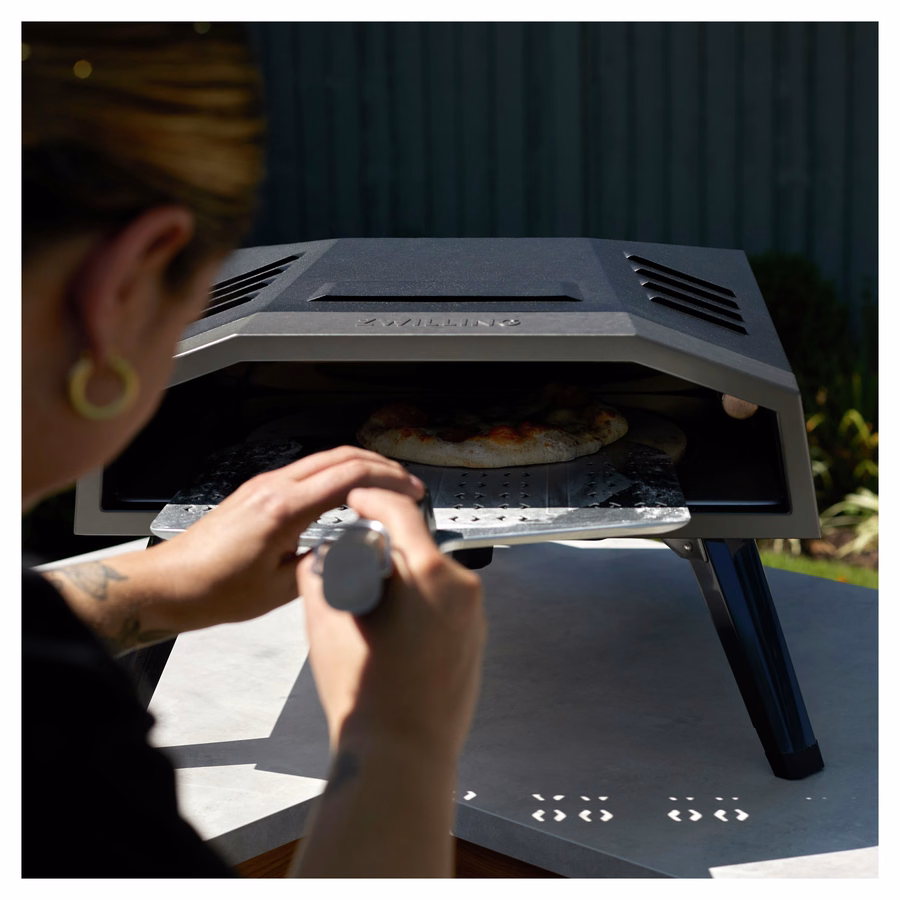 Gas pizza oven