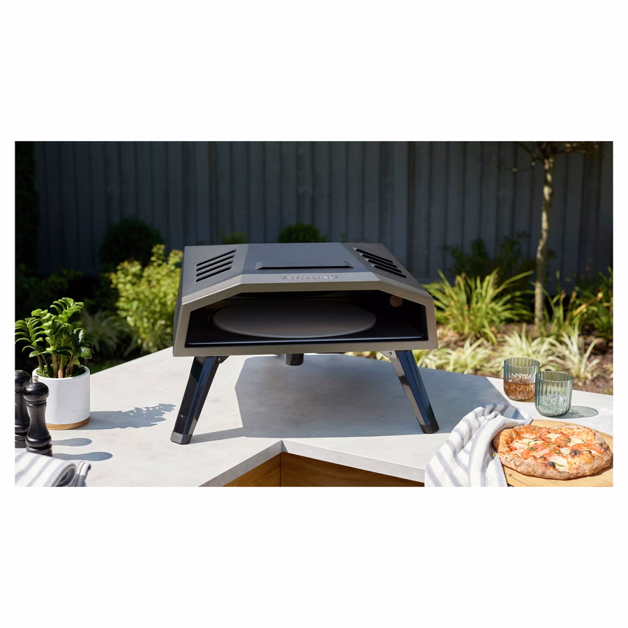 Gas pizza oven
