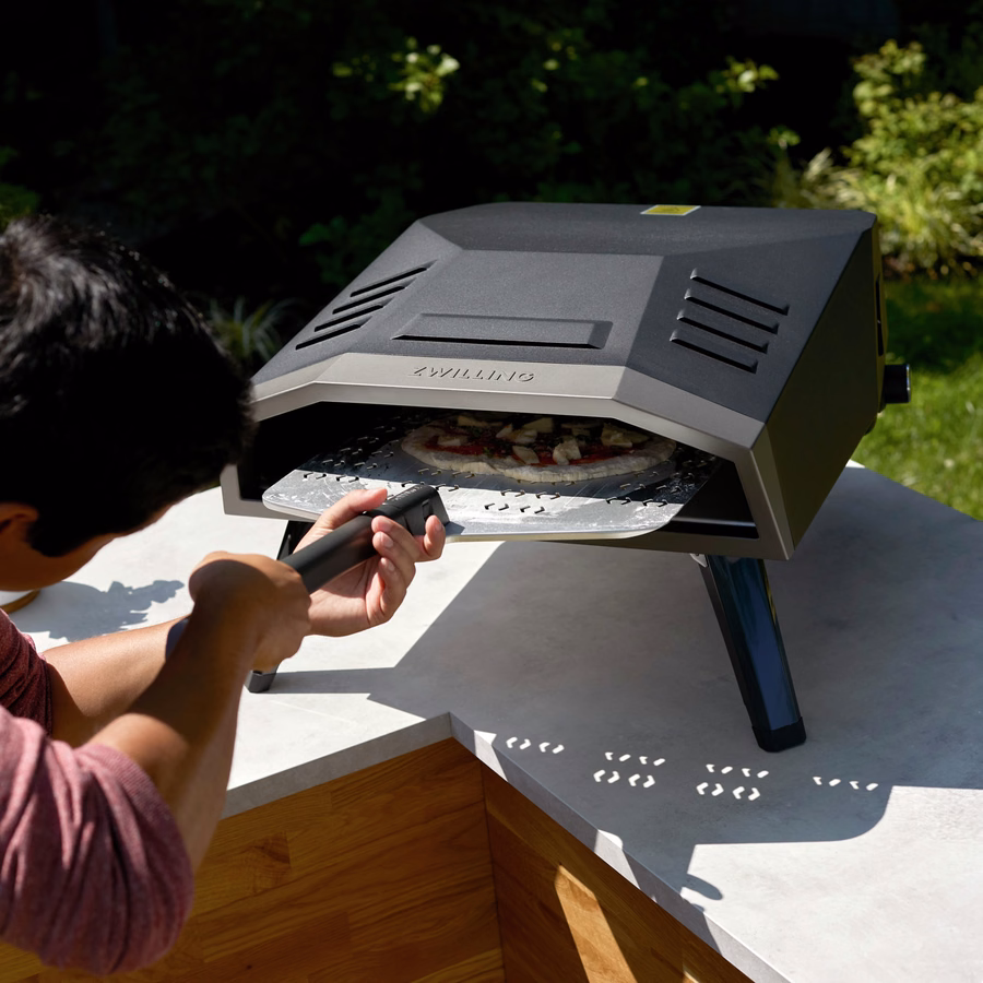 Gas pizza oven