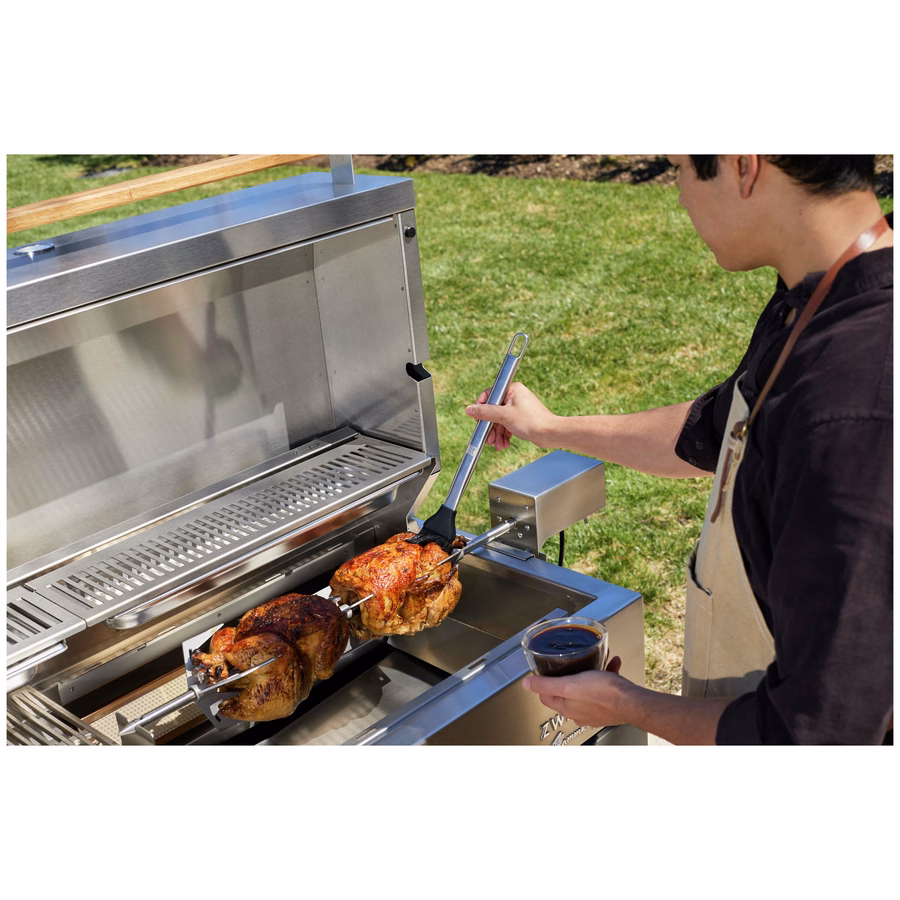 Basting Brush, 13.75 inch, stainless steel