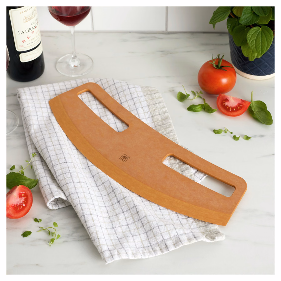 2-pc Pizza Peel And Cutter Set, Fiber Wood
