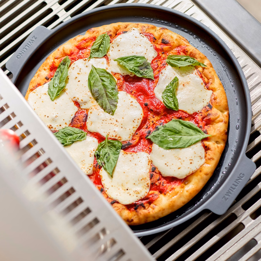 Perforated Carbon Steel Pizza Pan