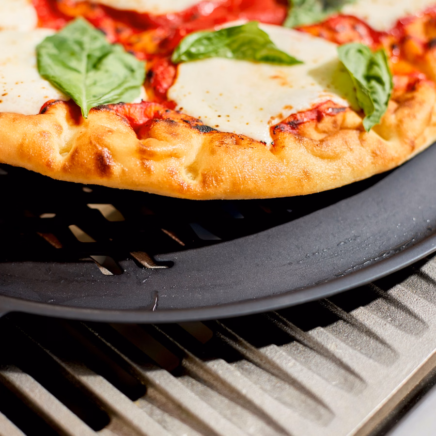 Perforated Carbon Steel Pizza Pan