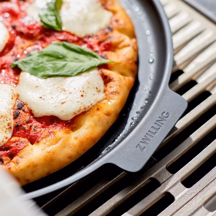 Perforated Carbon Steel Pizza Pan