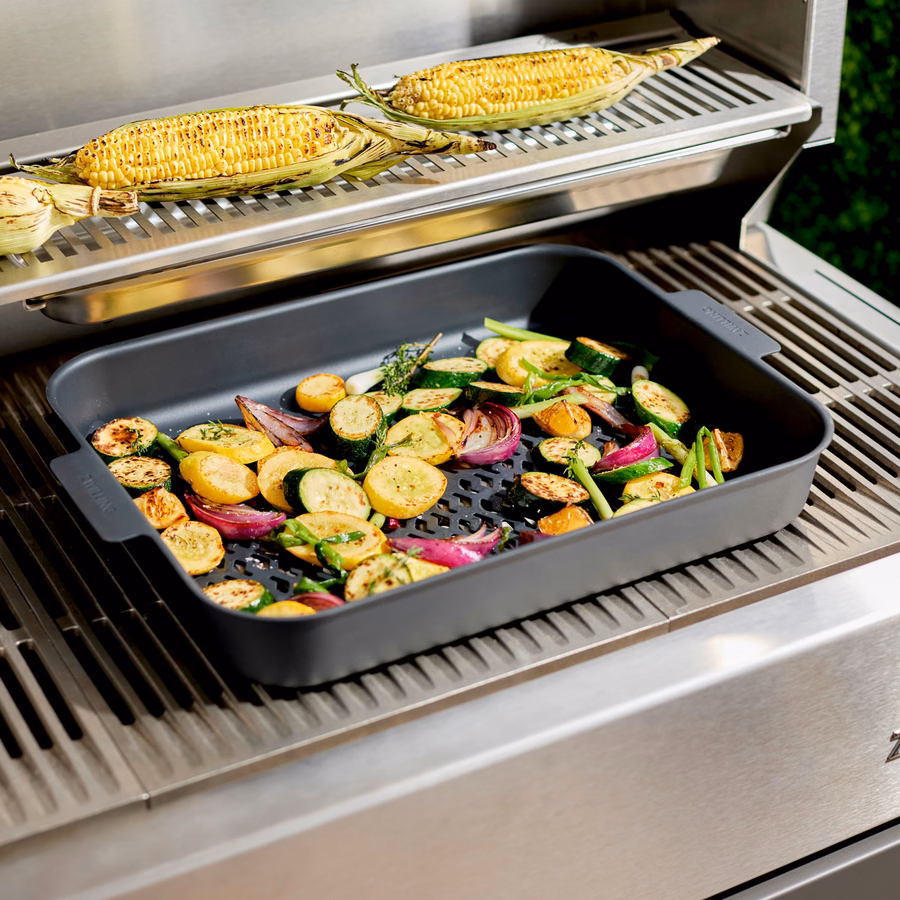 Perforated Carbon Steel Roaster