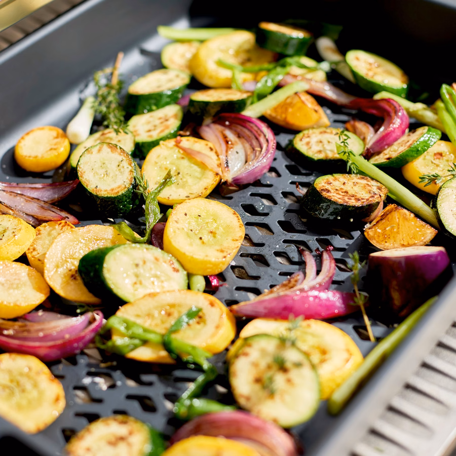 Perforated Carbon Steel Roaster