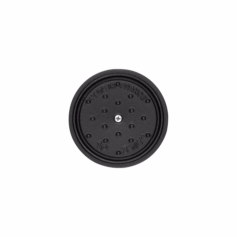 0.25 qt, Mini Round Dutch Oven, Matte Black