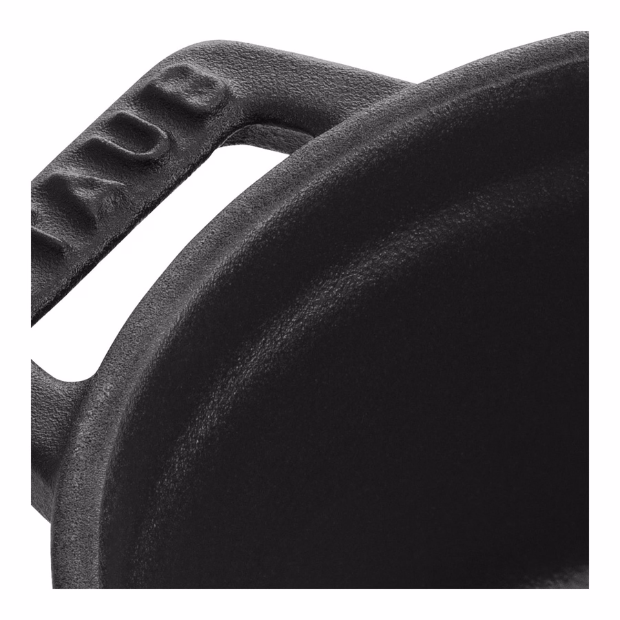 0.25 qt, Mini Round Dutch Oven, Matte Black
