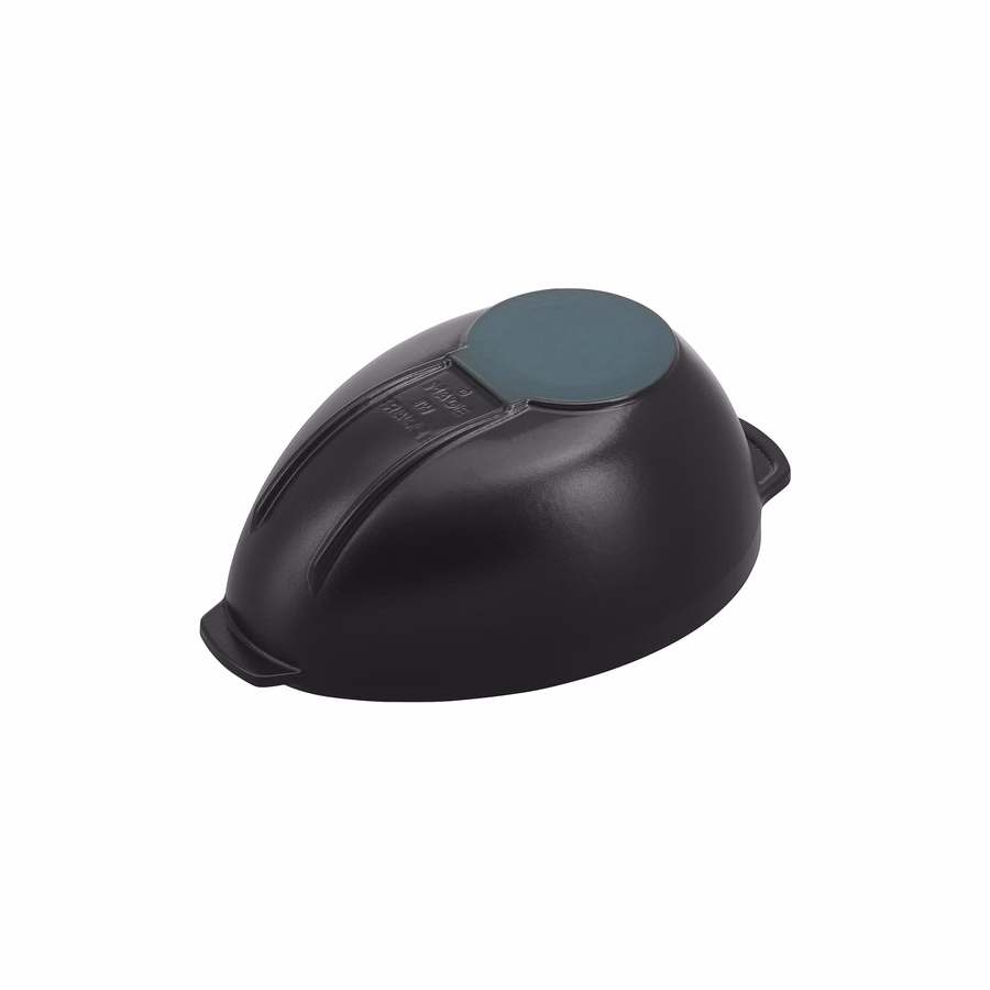 2 qt, Cast Iron, Mussel Pot, Matte Black