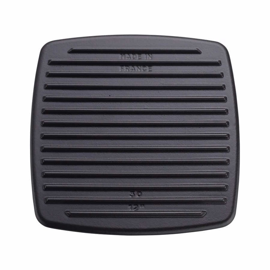 Square, 10.3" Grill Press, Matte Black
