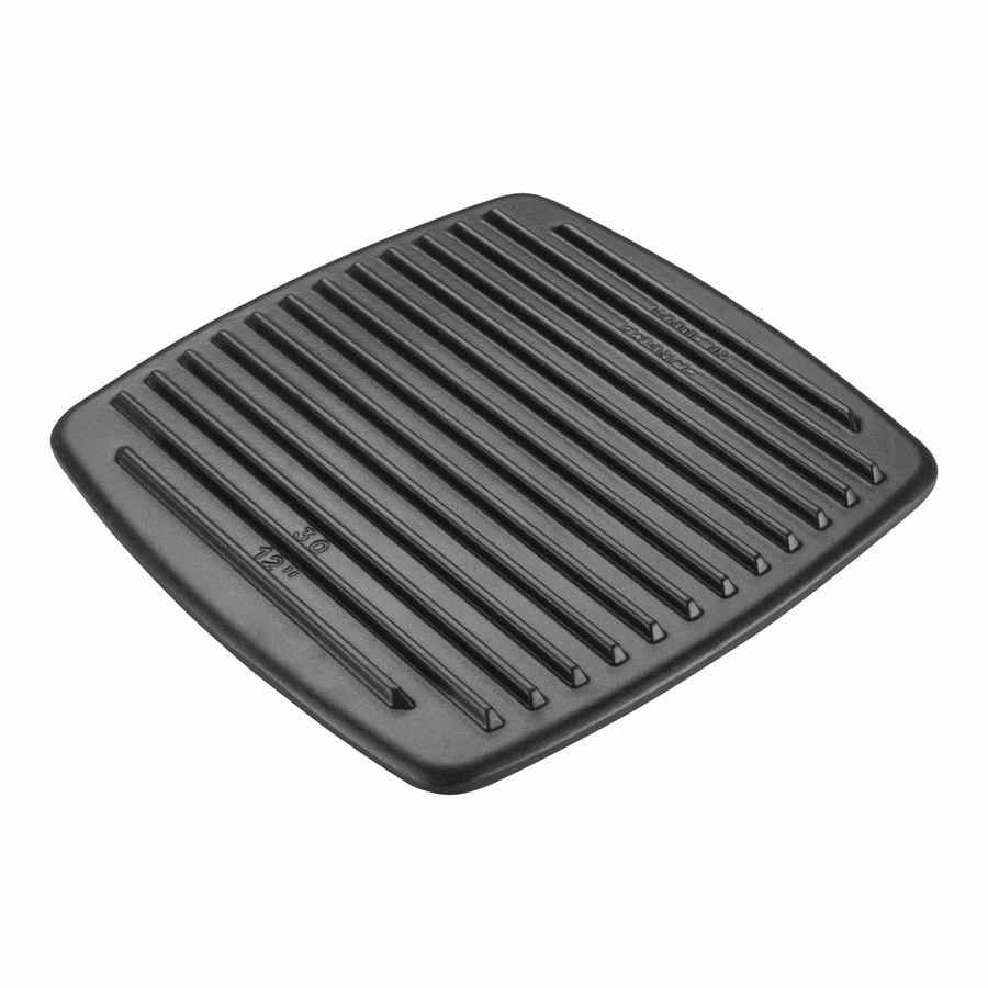Square, 10.3" Grill Press, Matte Black