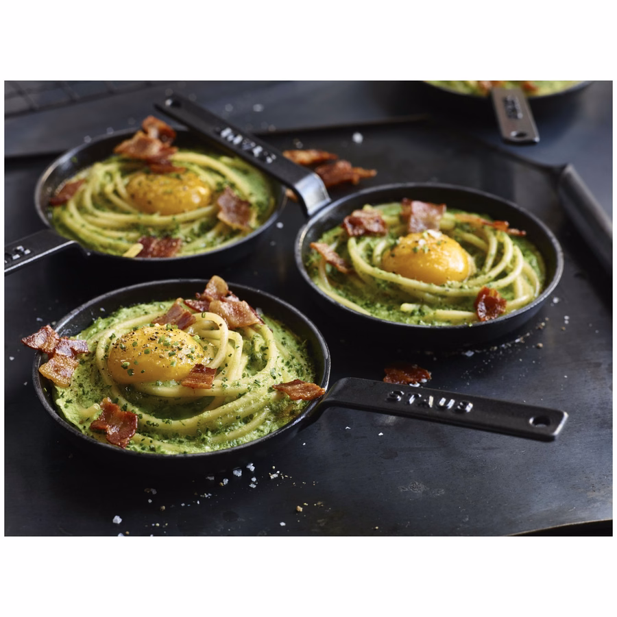 4.5-inch, Mini Frying Pan, Matte Black