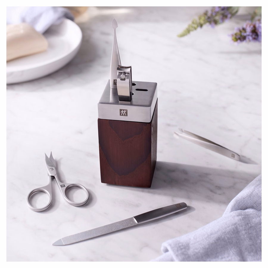 6-pc Manicure Station, 18/10 Stainless Steel