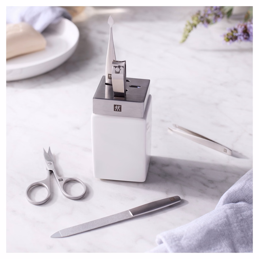 6-pc Manicure Station, 18/10 Stainless Steel