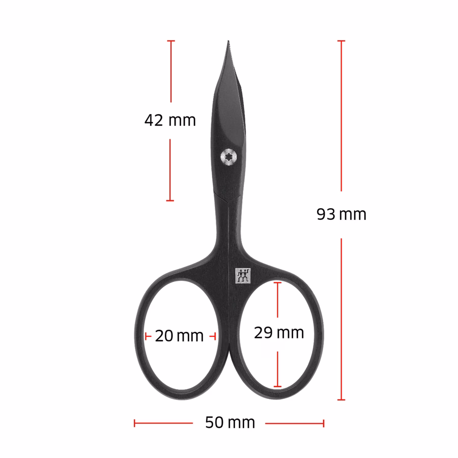 Combination Nail Scissors - Matt Black