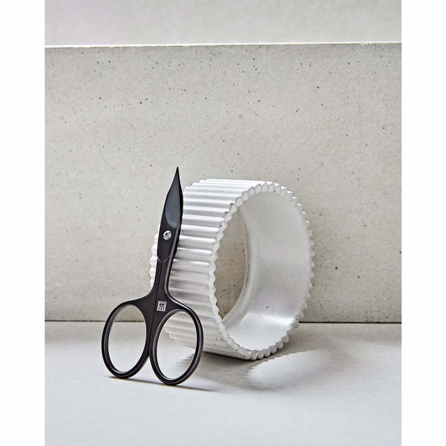 Combination Nail Scissors - Matt Black