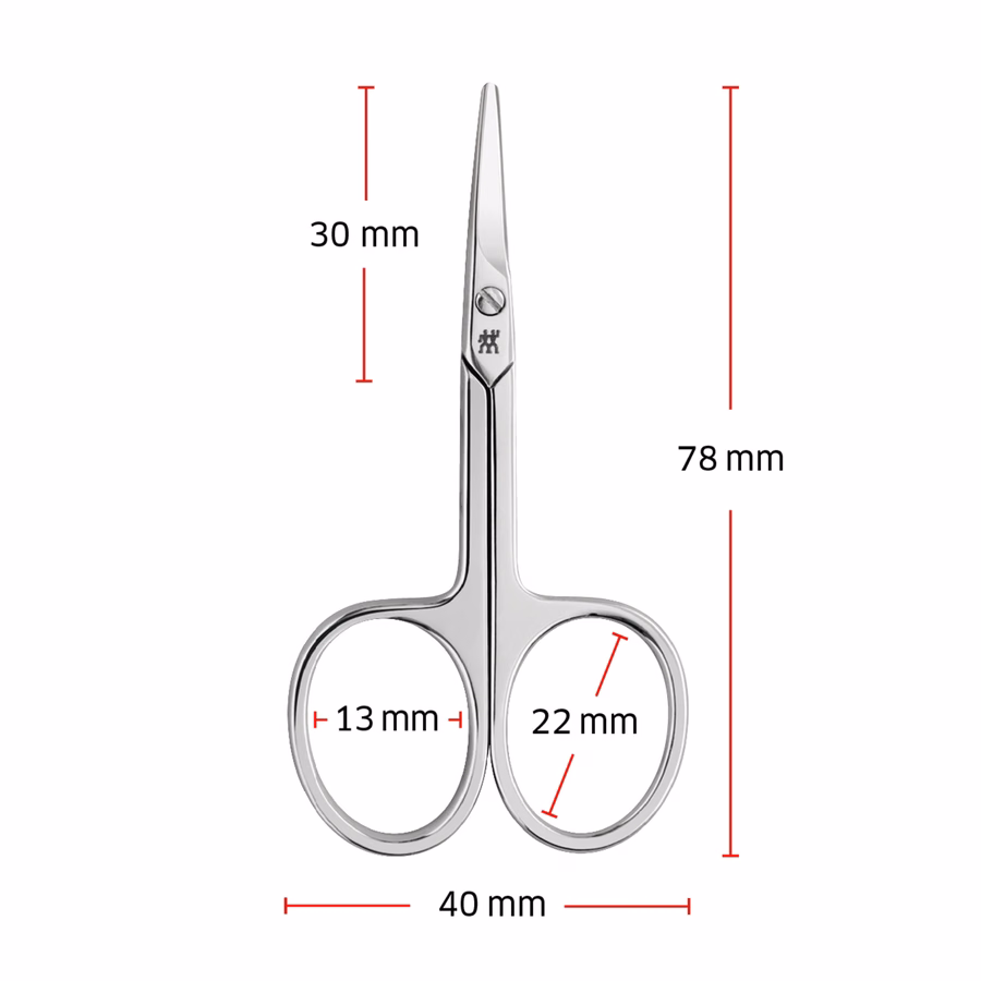 Baby Nail Scissors - Shiny Stainless Steel