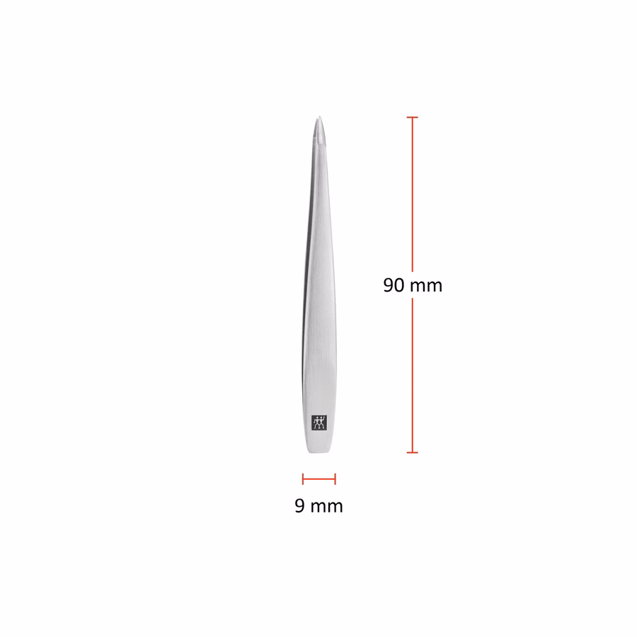 3.5-inch Tweezers - Stainless Steel Matt, Pointed
