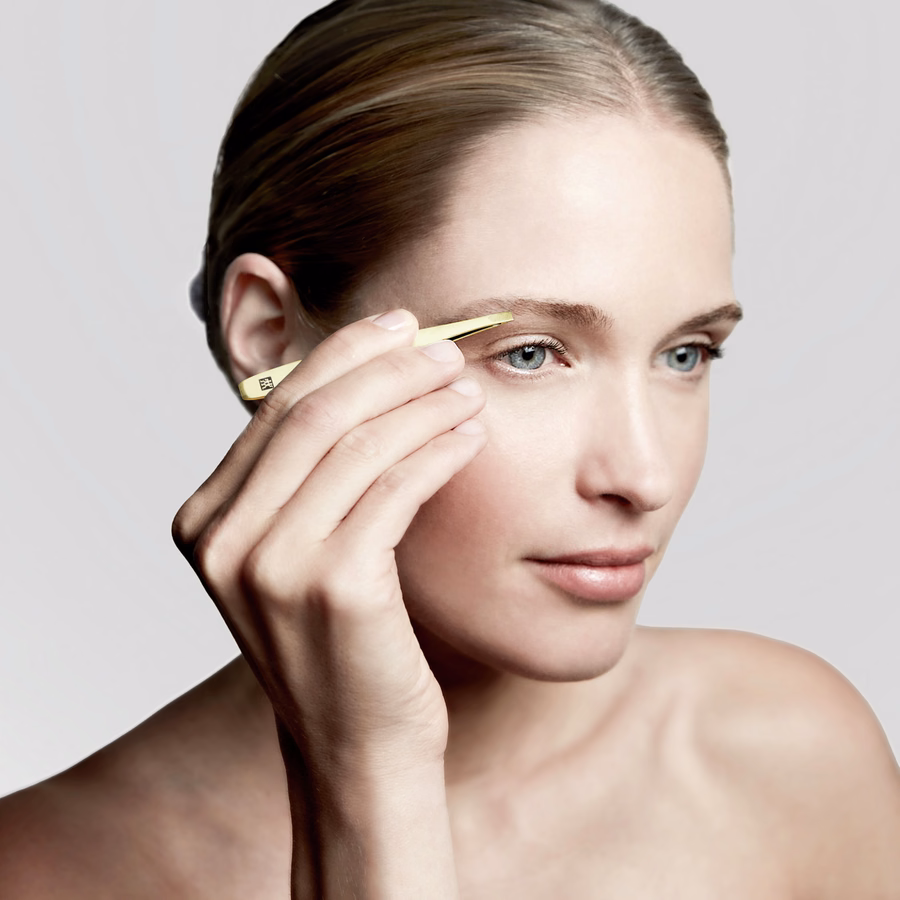3.5-inch Gold Edition Tweezers, Slanted
