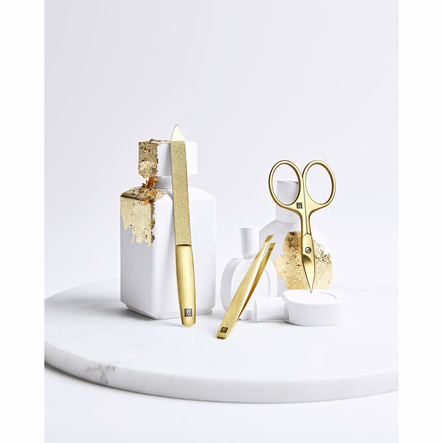 3.5-inch Gold Edition Tweezers, Slanted