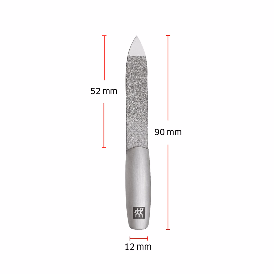 Sapphire Nail File - Matt Stainless Steel
