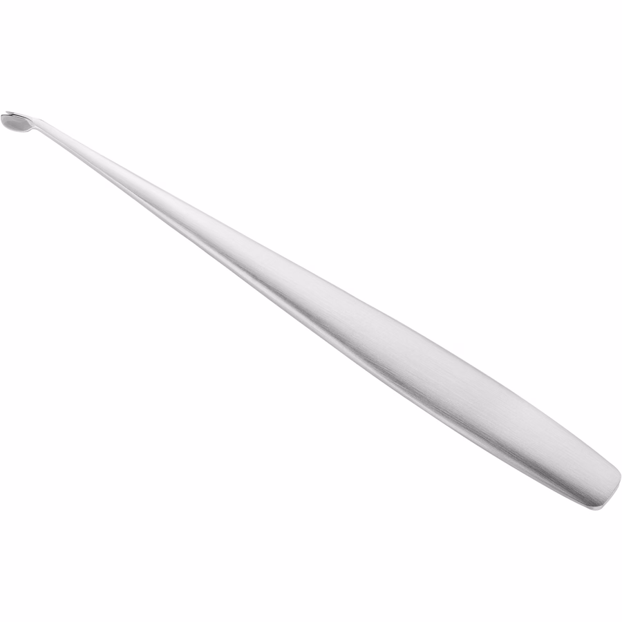 V-cuticle Knife - Matt Stainless Steel
