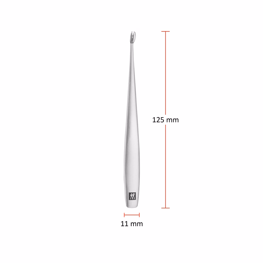 V-cuticle Knife - Matt Stainless Steel