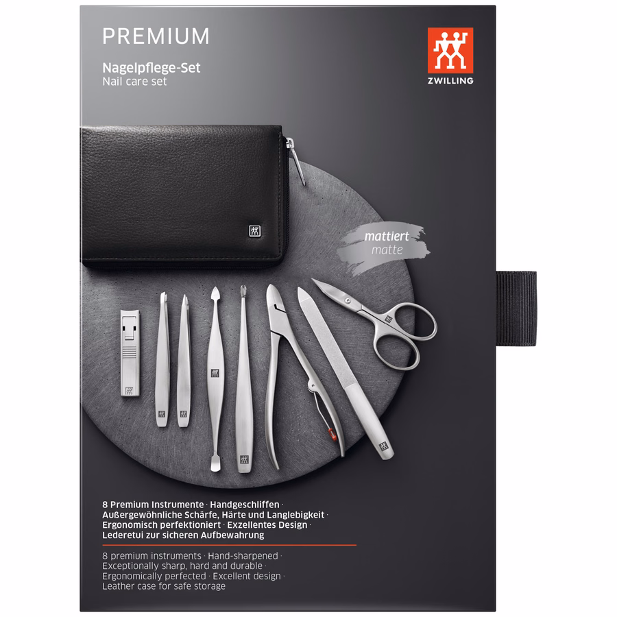 8-pc, Leather Case