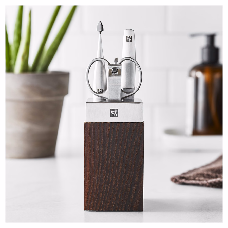 5-pc Spa Bath Station - Wood