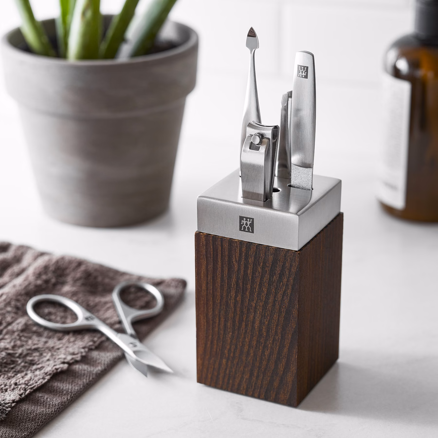 5-pc Spa Bath Station - Wood