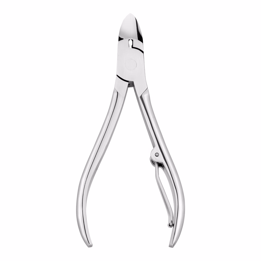 10-pc, Matte Black, Leather, Manicure Pedicure Set