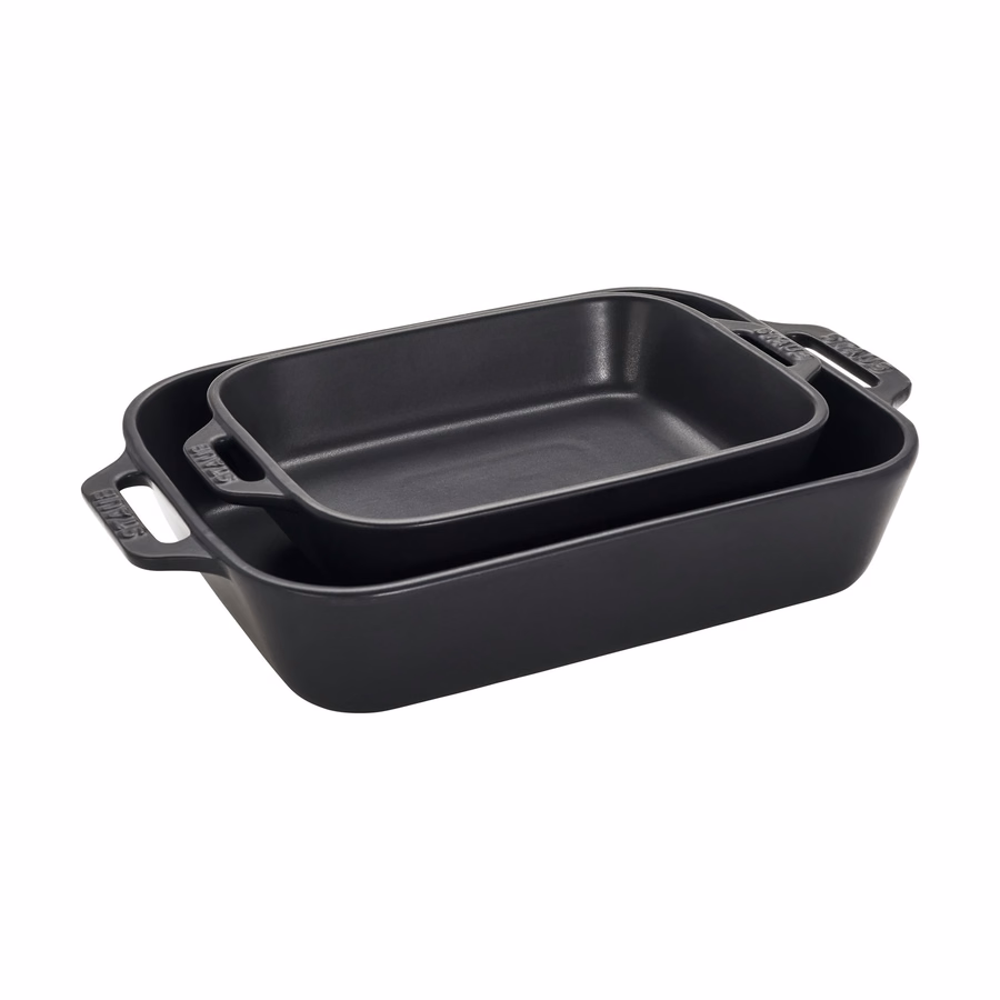 5-pc, Mixed Baking Dish Set, Matte Black
