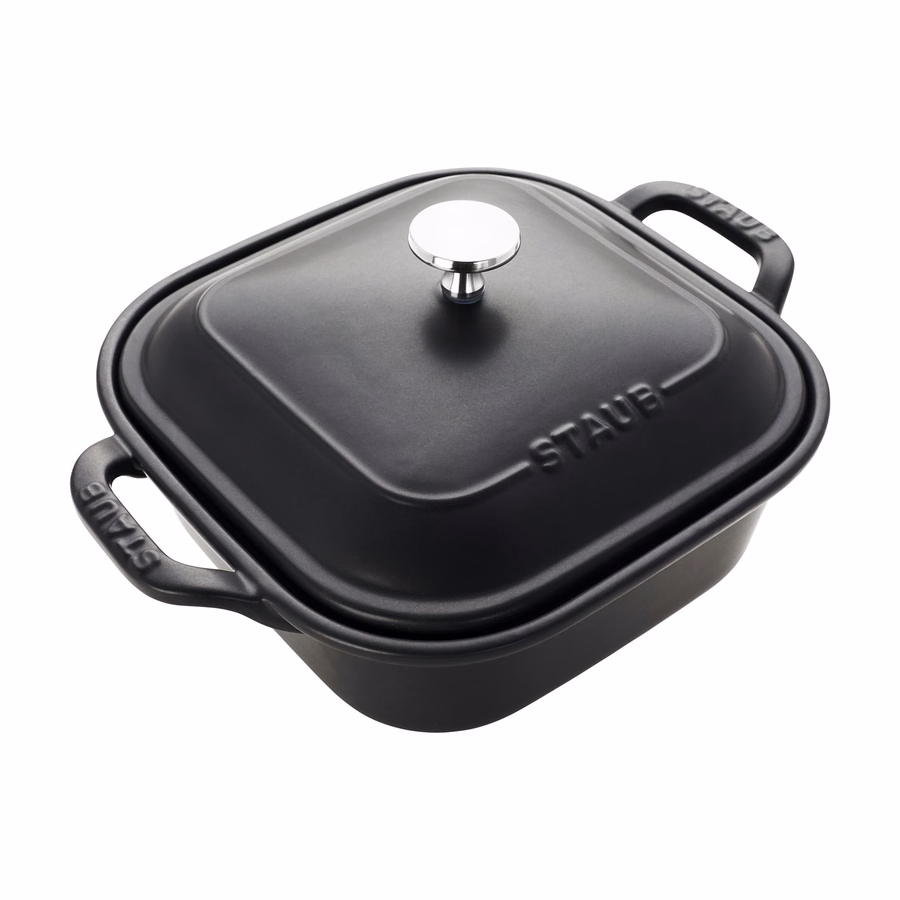 5-pc, Mixed Baking Dish Set, Matte Black