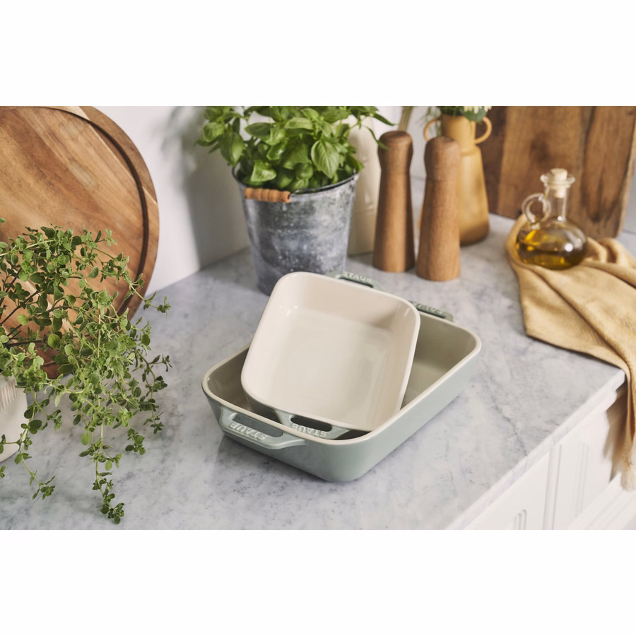 2-pc, Rectangular Baking Dish Set, Eucalyptus