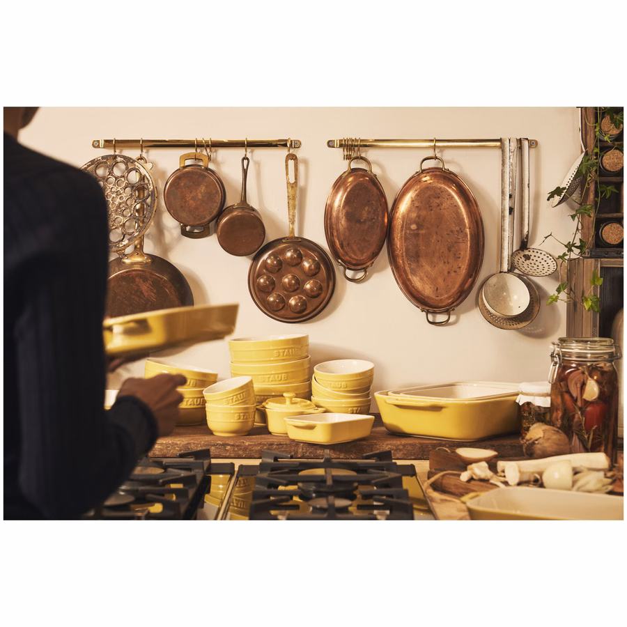 2-pc, Rectangular Baking Dish Set, Citron