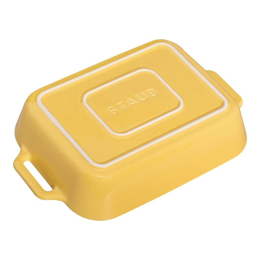 3-pc, Rectangular Baking Dish Set, Citron