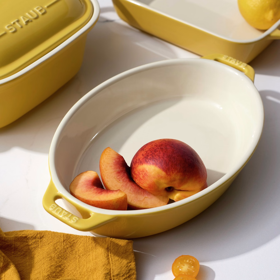 4-pc, Mixed Baking Dish Set, Citron