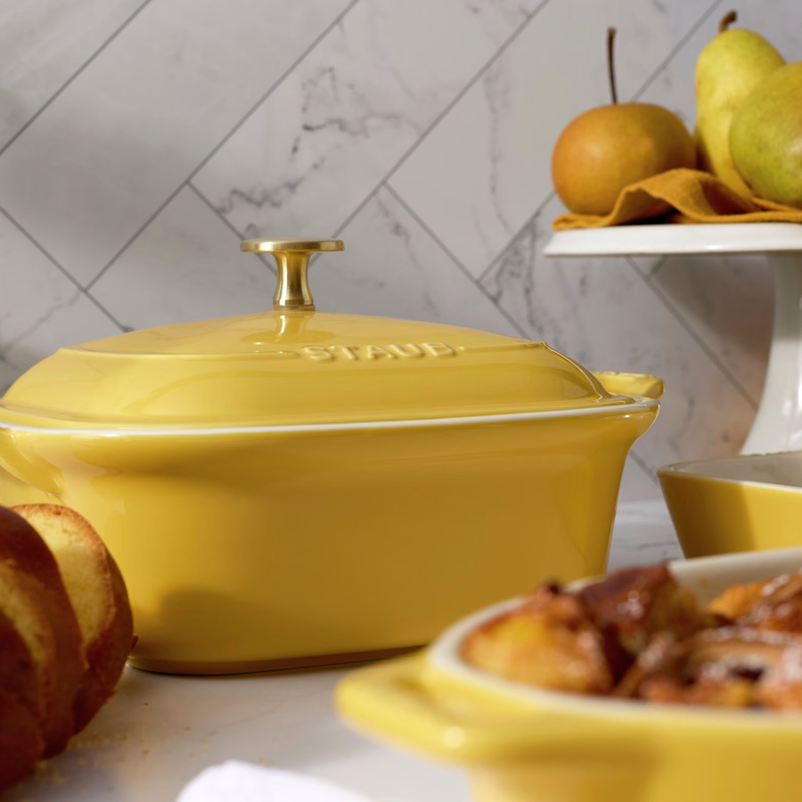 4-pc, Mixed Baking Dish Set, Citron