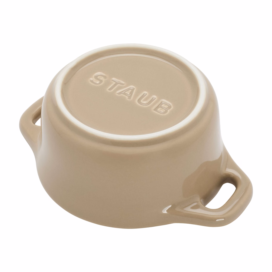 3-pc, Mini Round Dutch Oven Set, Sesame