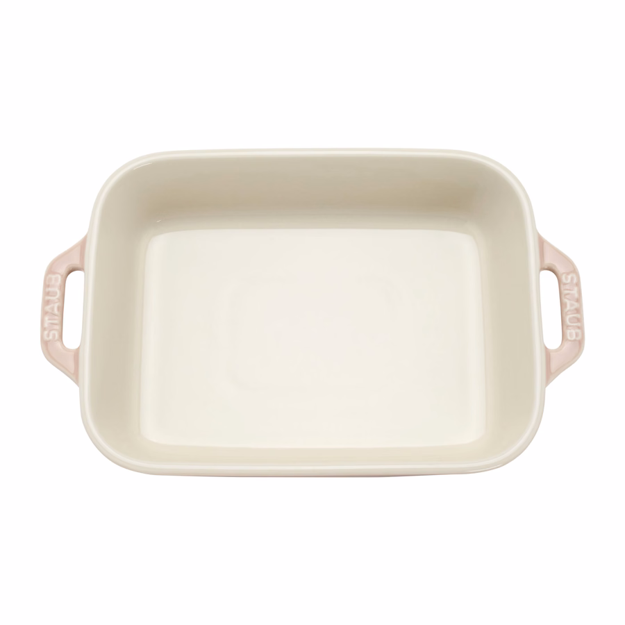 3-pc, Rectangular Baking Dish Set, Light Pink