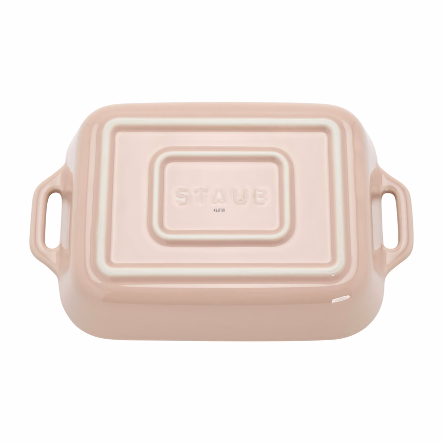 3-pc, Rectangular Baking Dish Set, Light Pink