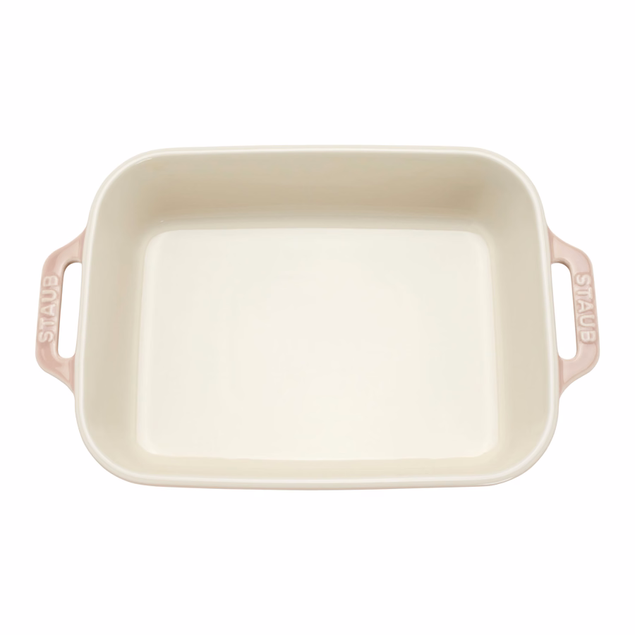 3-pc, Rectangular Baking Dish Set, Light Pink