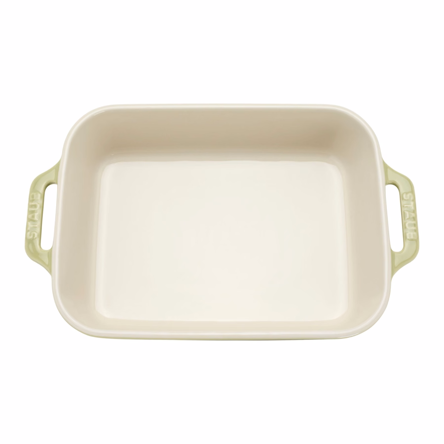 3-pc, Rectangular Baking Dish Set, Light Green